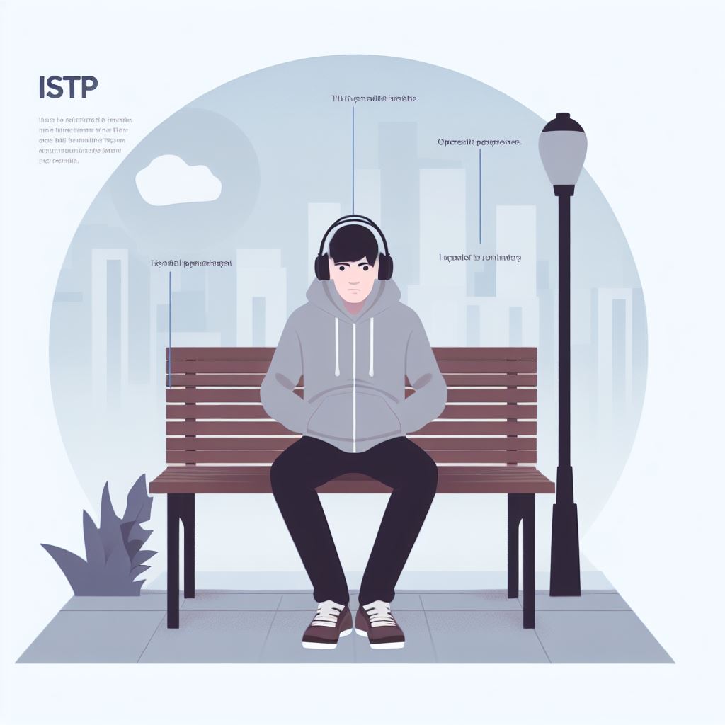 An illustration of the ISTP personality type