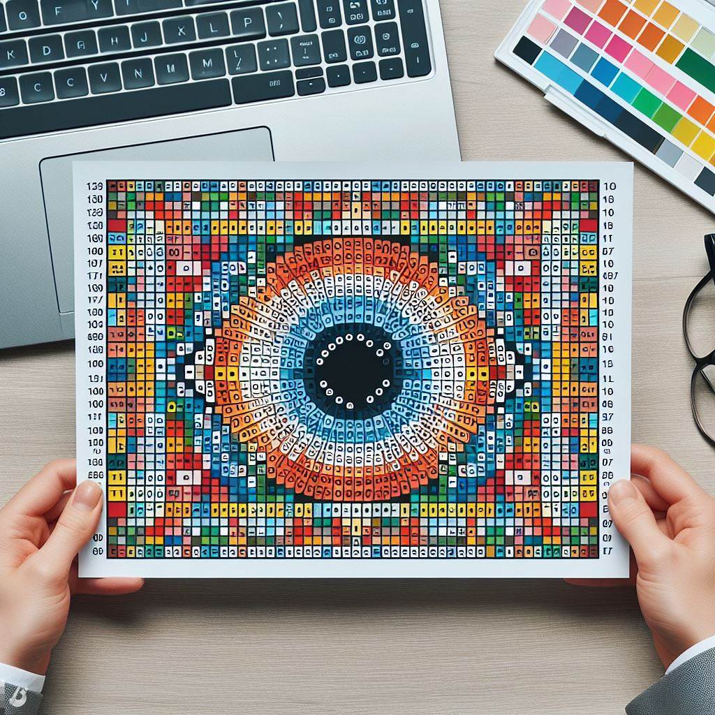 Mosaic Color Blind Test